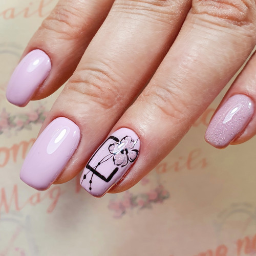50 Pink Nail Art Designs Art and Design Paris nails, Pink nail art designs, Azte